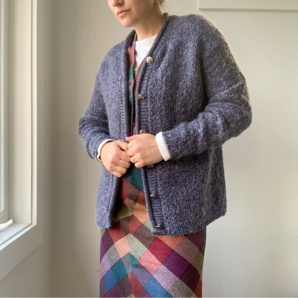 VINTAGE variegated cardigan